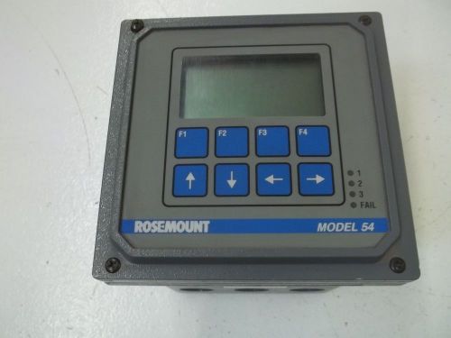 ROSEMOUNT 0054PH/ORP MODEL 54 ANALYZER CONTROLLER *USED*