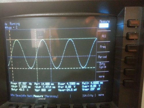 HP digitizing oscilloscope. Model 54111D, 500MHZ