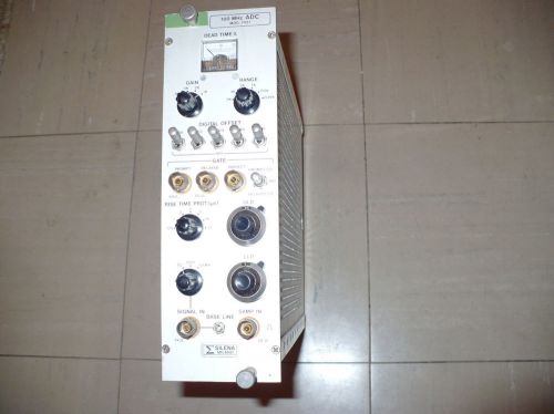 SILENA MILANO 100 MHz ADC MODEL 7421 NIM plug in module