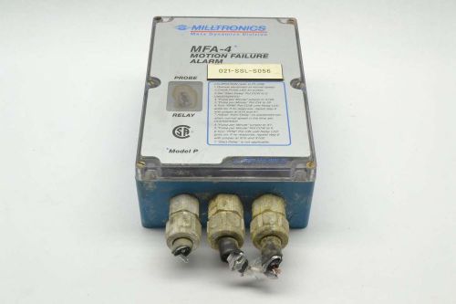 MILLTRONICS MFA-4-P MOTION FAILURE ALARM SENSOR B422911