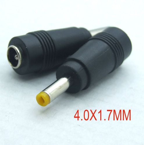 10PC DC 5.5 X 2.1mm Female JACK TO 4.0 X 1.7mm DC Plug Adaptor for Power Charger
