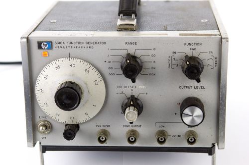 HEWLETT PACKARD HP 3310A FUNCTION GENERATOR VINTAGE ELECTRONICS TEST EQUIPMENT