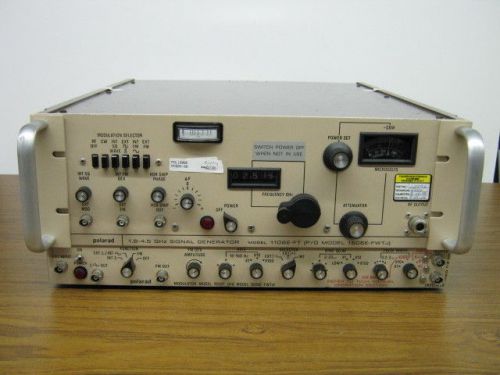 Polarad 1606efwt 1.8 to 4.5ghz signal generator refurbished for sale