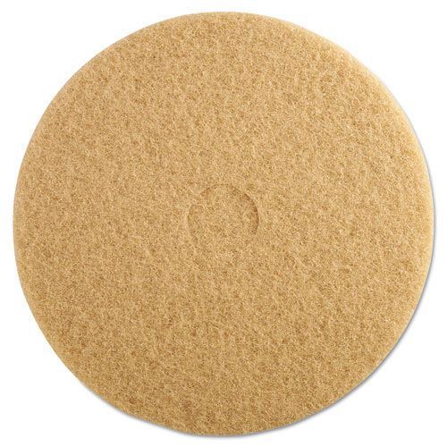 3m ultra high-speed floor burnishing pads 3400 20&#034; dia tan 5/carton for sale