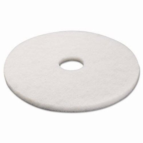 17&#034; White Polishing Pads, 5 Pads (PAD 4017 WHI)