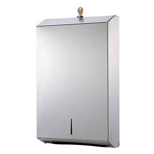 High Quality Satin Finish Stainless Steel Ultra Slim Paper Towel Dispenser