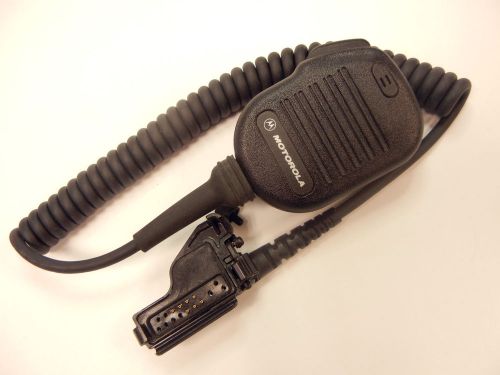 MOTOROLA NMN6191C NOISE CANCELLING REMOTE SPEAKER MICROPHONE, VERY NICE!!