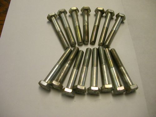 Hex Head Cap Screw Bolt 1/4-28 x 1-3/4 Grade 5 (package of 15)