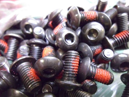 10-32 X 3/8 BUTTON HEAD CAP SCREW NY-LOC QUANTITY 100  #4411A