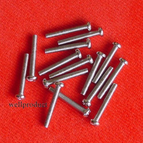 &gt;M 50pcs M3 PM3 x 20mm Metric Machine Thread Philips Cross Head Screw e