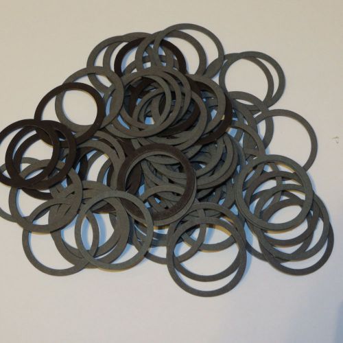 Fiber flat washers 1-1/8&#034; i.d. lot 65+ for sale