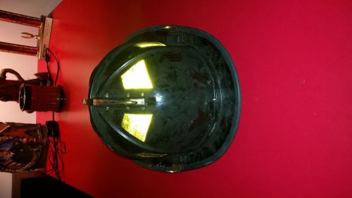 Used morning pride ben franklin fire fighter helmet with eagle for sale