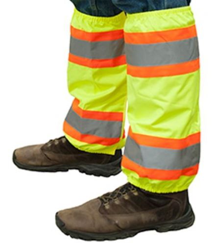 Reflective  Two Tone Leg Gaiters Class E