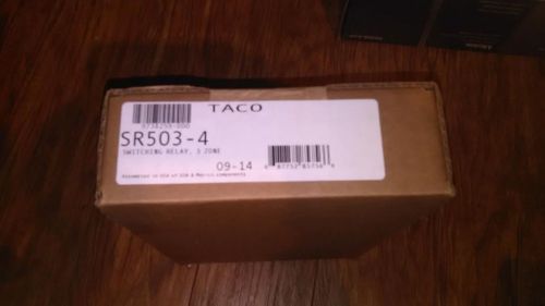 Taco 3-zone Circulator Switching Relay SR503-4