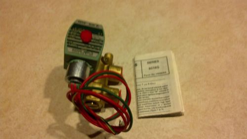 Asco Red-Hat II Solenoid Valve 8321G2 3/8&#034; 120V 3 Way