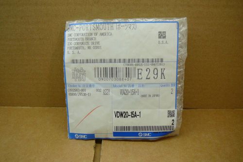 VDW20-15A-1 SMC New In Box Valve Bracket VDW2015A1