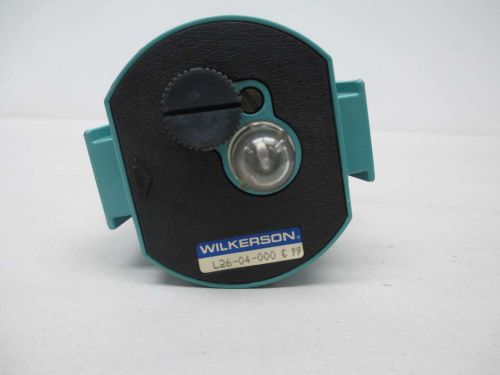 NEW WILKERSON L26-04-000 150PSI 1/2IN NPT PNEUMATIC LUBRICATOR D370338