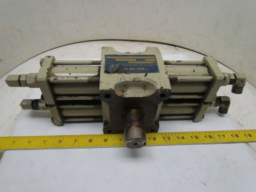 7500-180-CBX-ES-MS13-RKD-NL Hydraulic Rotary Actuator 180 Deg 3000PSI Dual Shaft