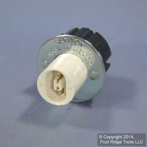 Leviton HO Fluorescent Lamp Holder Light Socket Slimline R17d Plunger End 523