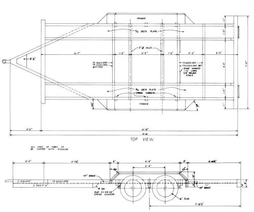 UTILITY TRAILER  PLANS CAR HAULER TRUCK  HORSE FARM How To CD