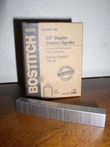 BOSTITCH SB50195/8-4M   1/2&#034; x 5/8&#034;L Stick, PK4000