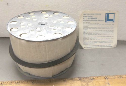 Lenroc Corporation – Engine Coolant Filter Element – P/N: LE CF-30/E (NOS)