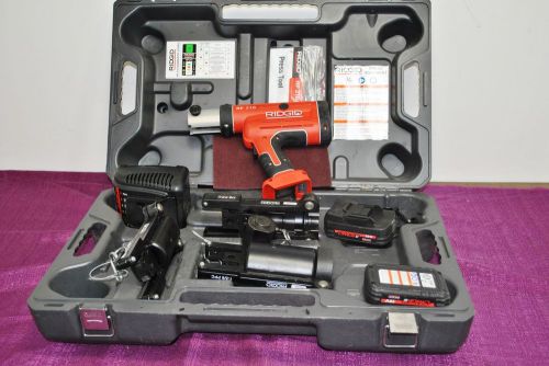 Ridgid Propress RP 210 PressFrame Crimper Set SUPER CLEAN Tool RP210 in Case