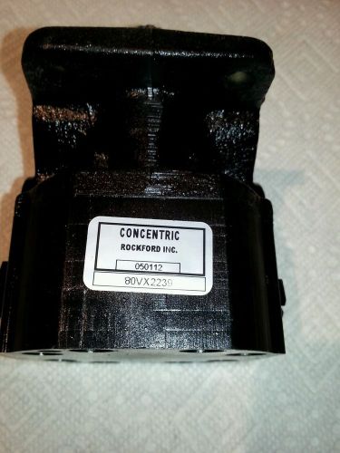 Concentric Haldex 050112  Hydraulic Gear Pump.Stored in temperature controlled