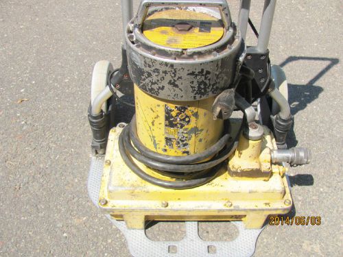 ENER/PAC Hydraulic Pump 10.000 PSI 1 HP 115 volt /230 Volt USED