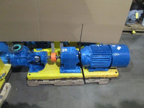 VIKING PUMP 3&#034; IN 3&#034; OUT W/ BALDOR IDM2333T 15 HP 1765 RPM 3 PHASE 256TC FRAME