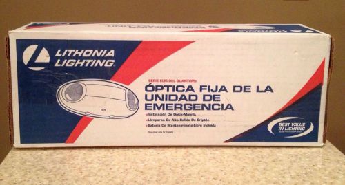 Lithonia Fixed Optics Emergency Lighting Unit  Model ELM  NEW NIB