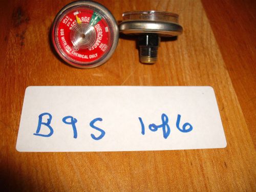 Fire Extinguisher Pressure Gauge ~ 195 lb. Dry Chemical  ~ 300 psi ~ New ~