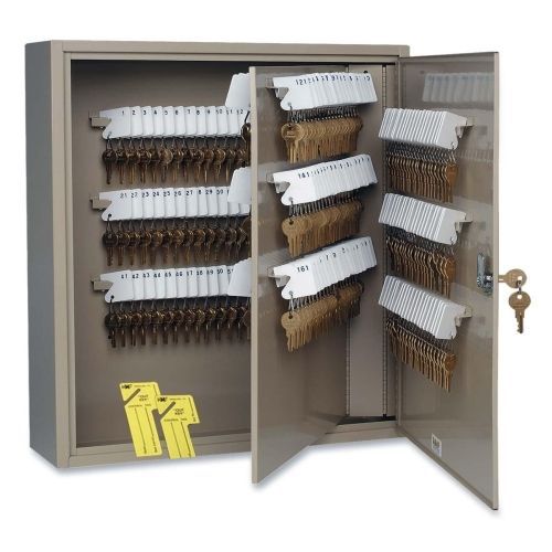 Mmf uni-tag 240 key cabinet - 16.5&#034; x 4.9&#034; x 20.1&#034; - steel - sand for sale