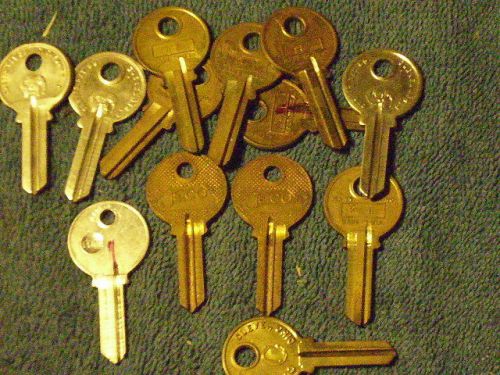 KEY BLANKS FOR VINTAGE REESE LOCKS, ILCO #1140