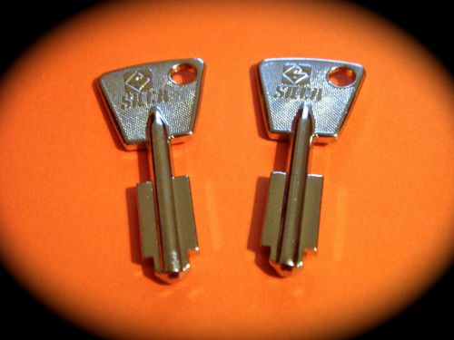 CHUBB AVA Keyblank Pair-Pushlock, Safe, Abloy, Safe Deposit, Key Blank-LQQK!