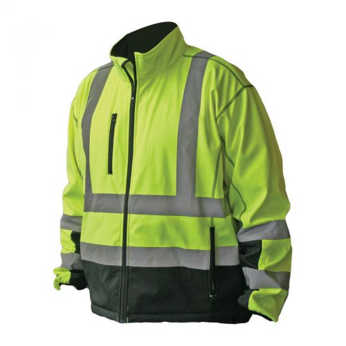 Hi-Vis PREMIUM Soft Shell Jacket ,Meets ANSI/ISEA 107-2010 Class 3 Standards