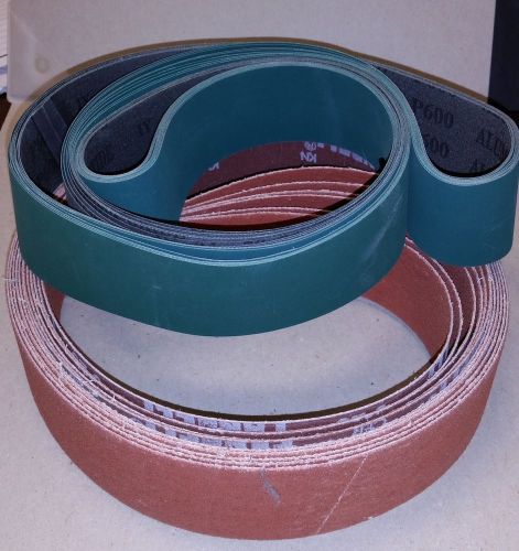 2 x 72 ceramic and j-flex sanding belt multi pack 6 ceramic belts 6 j-flex belts for sale