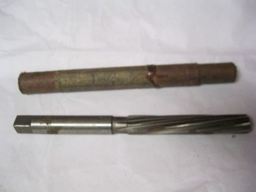 High Speed Spiral Fluted Hand Reamer 1/2 6378 Cleveland Drill Twist co.