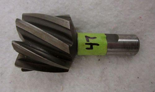 USED 2&#034; dia x 1 3/4&#034; depth HSS lathe cutter, 3/4&#034; straight shank, Unit #47