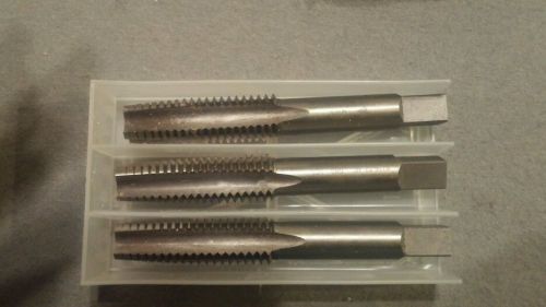 Lot of 3 NEW 9/16-12 NC Taps HSS Brubaker FastCut USA Hi Quality Machining