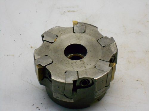 Sandvik Coromant 3-1/8&#034; Indexable Insert Face Mill RA262.2-080M 1&#034; Dia Pilot 3/8