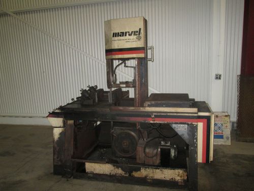 MARVEL Fully Automatic Vertical Bandsaw - Used - AM13610