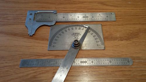 General Protractor Caliper and Ruler