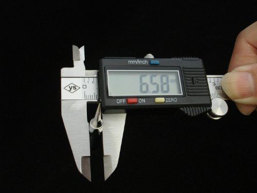 Bear motion stanless steel 6-inch digital caliper with large lcd screen and inst for sale