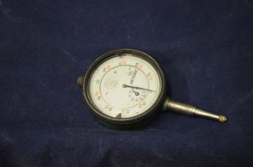 Roch dial indicator .01 mm x 10mm travel  antichoc made in france for sale