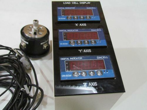 Dacell d070s394 (x-axis) / d070s395(y-axis) / d070s396 (z-axis)digital indicator for sale