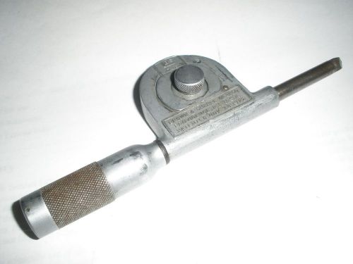 Brown &amp; sharpe micrometer #748 patented nov-28-1922 85% condition for sale