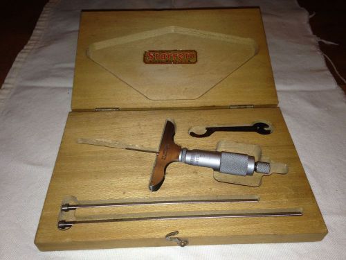 Starrett 440 Depth Gauge set