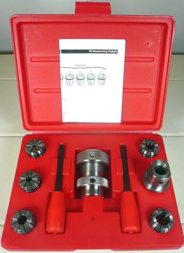 Lathe ER32 Collet Chuck System Fits Shopsmith: 1/4&#034; 3/8&#034; 1/2&#034; 5/8&#034; 3/4&#034; NEW