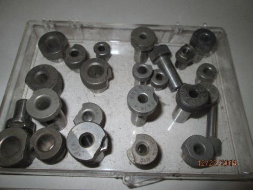 MACHINIST TOOLS LATHE MILL Lot of Machinist Drill Bushings m